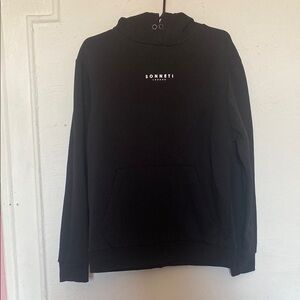 Sonneti Black Men's Hoodie